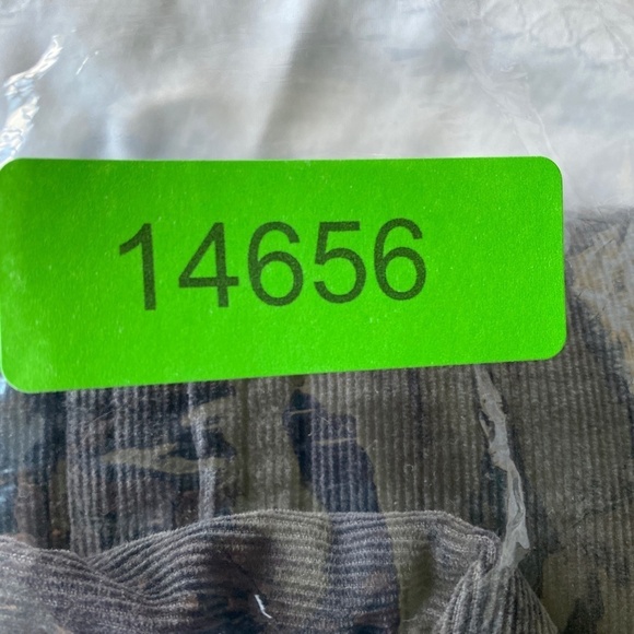 Ecko Unltd. Men's Gray Check Long Sleeve Fine Corduroy Button Up‎ Shirt Small - Picture 14 of 14